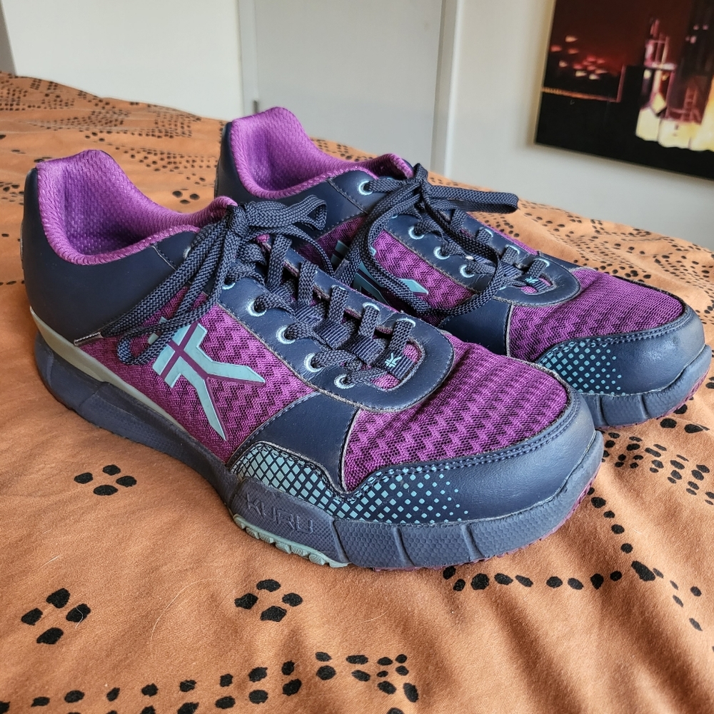 Kuru Quantum Electric Grape Midnight Blue Arch Support Sneakers Women 11.5